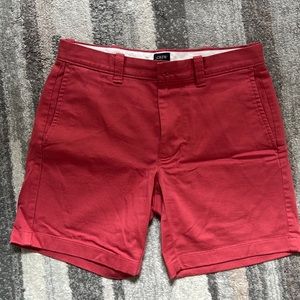 JCrew Nantucket Red Shorts